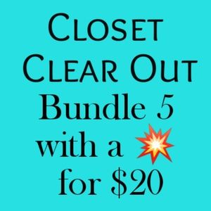 Bundle 5 with a 💥 for $20